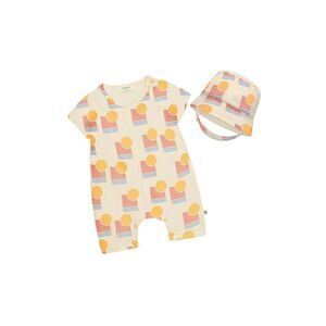 The Bonnie Mob Girls The Bonniemob Shorty Playsuit & Hat Set